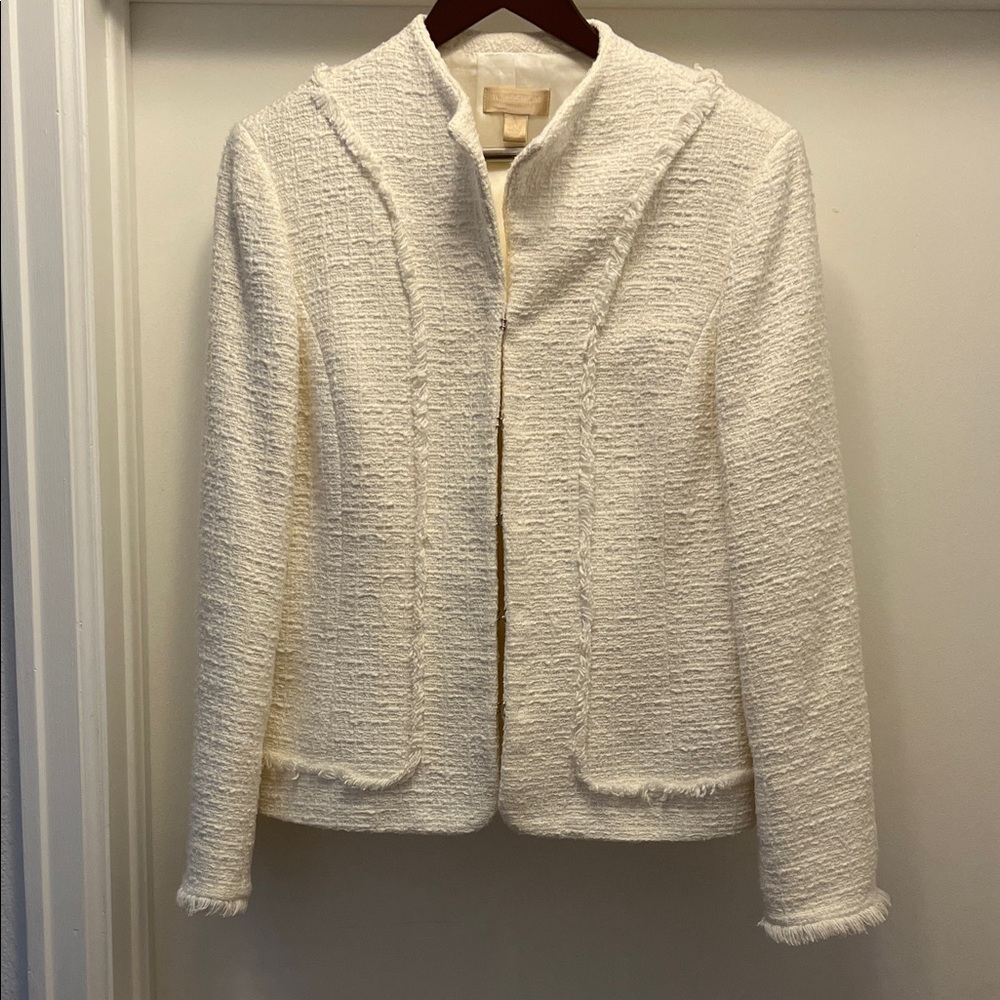 Elegant Cream Nordstrom Women's Jacket